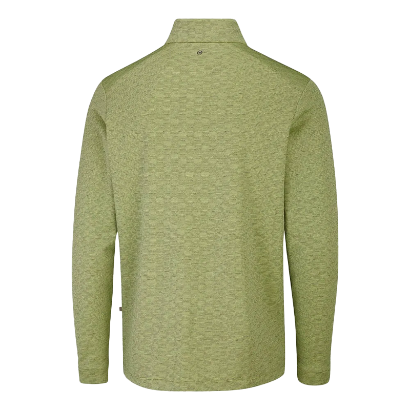 Bexton Men's Half Zip Fleece - Limelight Multi