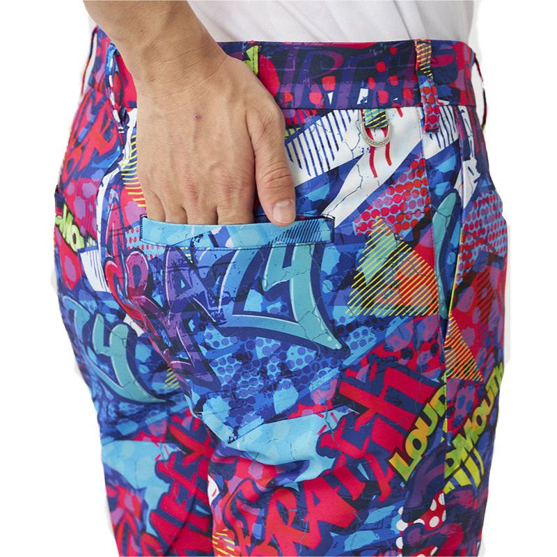 Men's Patterned Trousers Crazy Graff