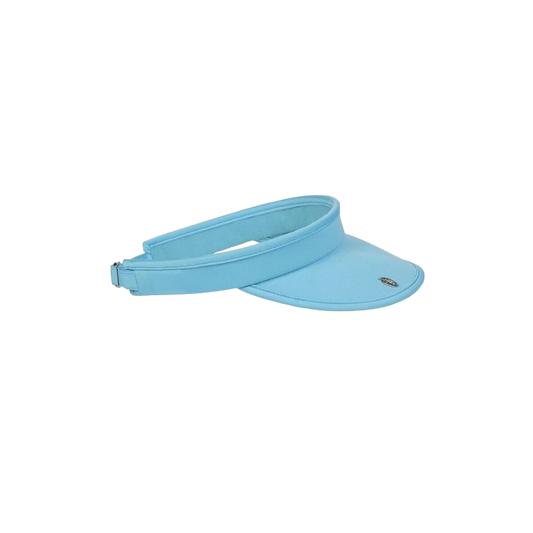 LEXI Ladies Soft Peak Performance Golf Visor - Aqua