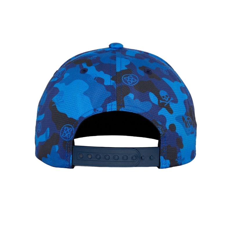 G/FORE Icon Camo Featherweight Tech Snapback Hat Blueprint