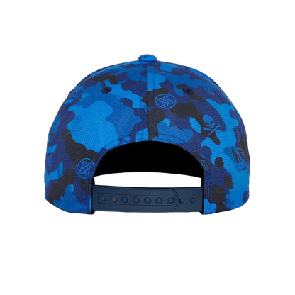 G/FORE Icon Camo Featherweight Tech Snapback Hat Blueprint