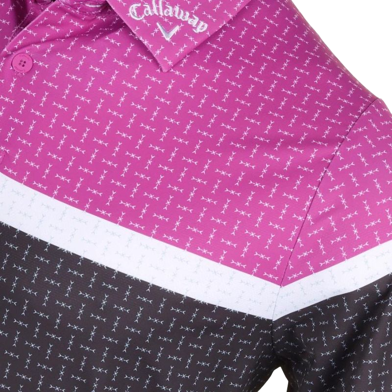 Callaway Golf Classic Geo Print Shirt