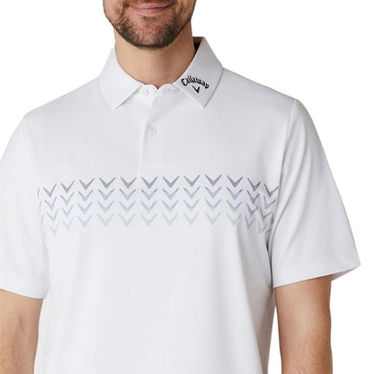 Callaway Mens Chev Block Polo Shirt