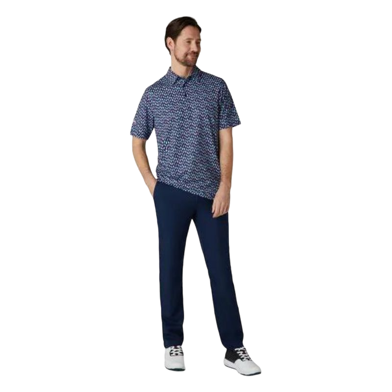 Callaway Mens All Over Birdie Polo Shirt