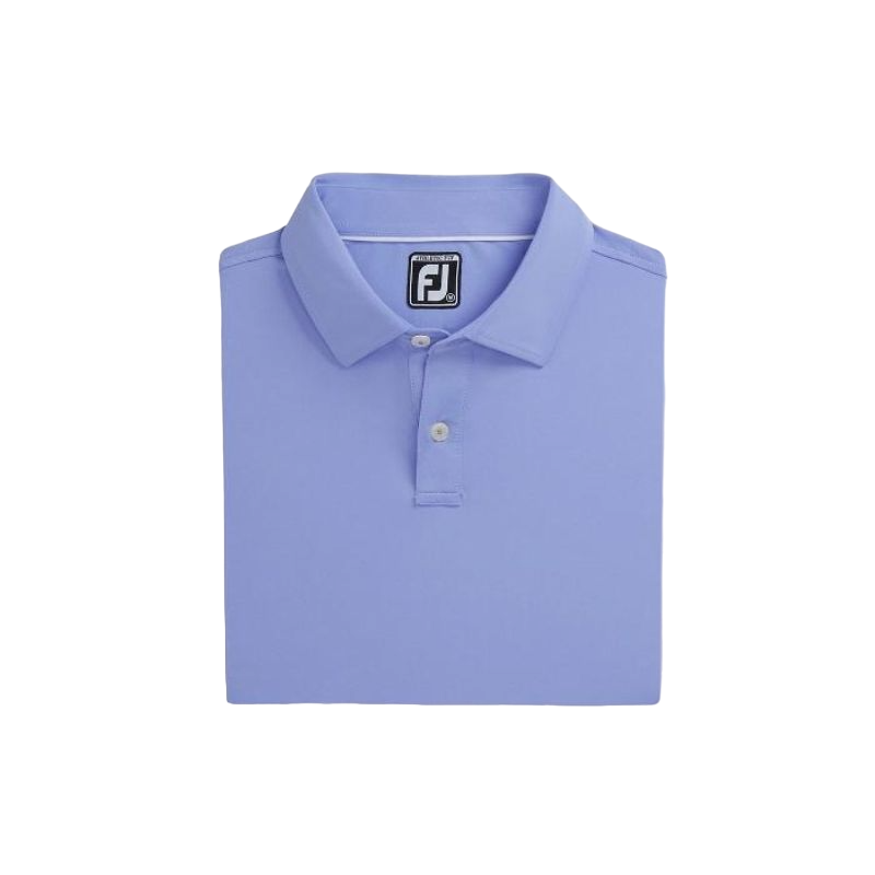 Solid Lisle Self Collar - Blue Violet