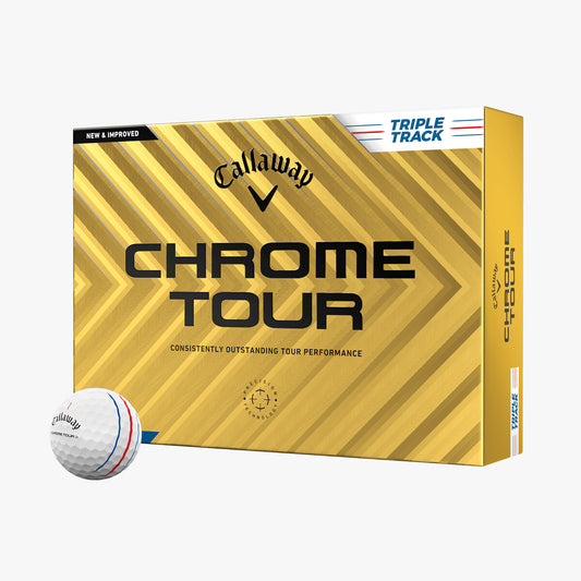 Chrome Tour Triple Track Golf Balls