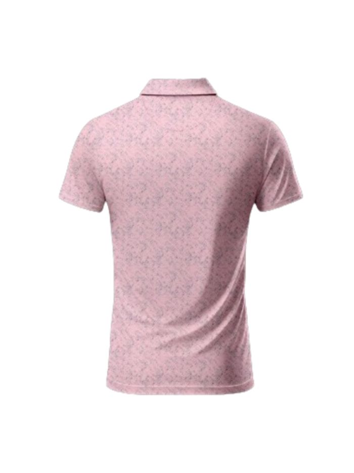 Jack Nicklaus Golf Polo - Speckles Pink