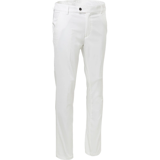 Mens Cleek Stretch Trousers White