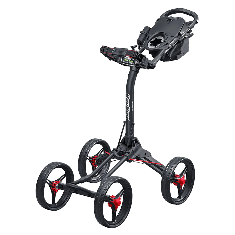 Quad XL Push Cart - Black/Red