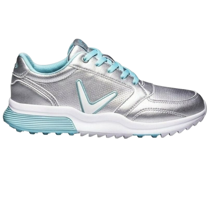 Callaway Women Aurore Golf Shoe - Silver/Blue