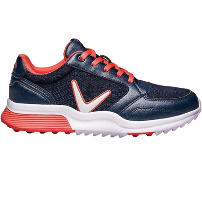 Callaway Women Aurore Golf Shoe - Navy/Coarl Heather