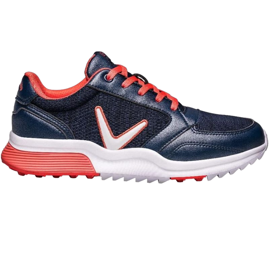 Callaway Women Aurore Golf Shoe - Navy/Coarl Heather