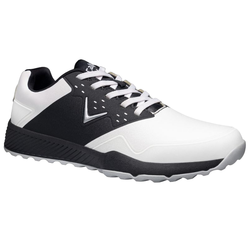 Callaway Chev Ace Men's Golf Shoes - White/Black