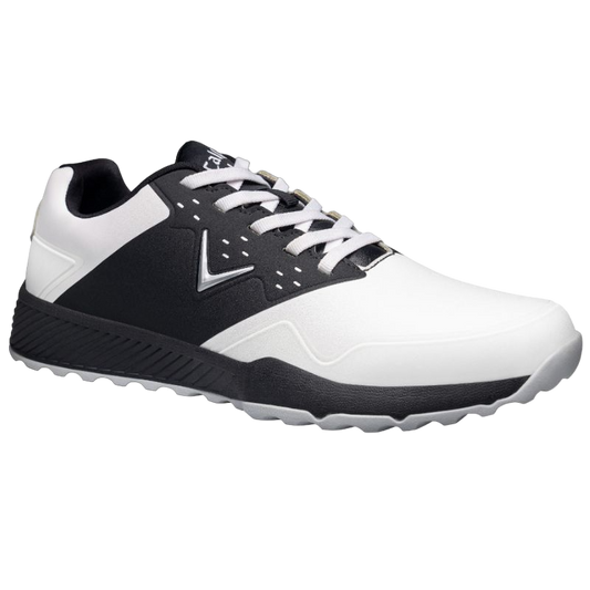 Callaway Chev Ace Men's Golf Shoes - White/Black