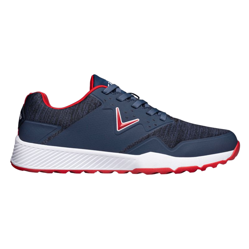 Callaway Chev Ace Aero Golf Shoes - Navy/Red