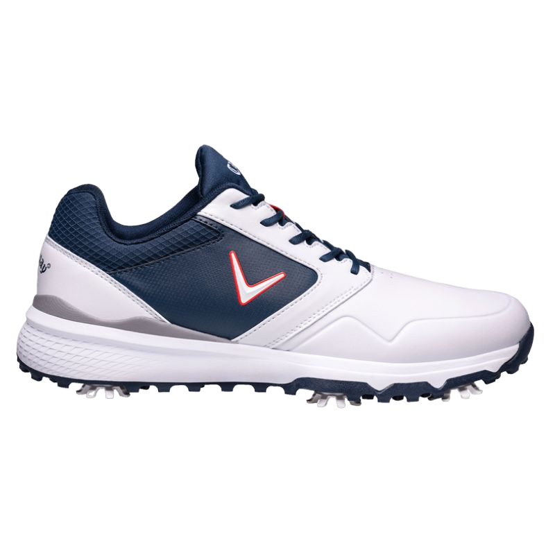 Callaway Golf CHEV LS Golf Shoes M596 - White/Navy/Red