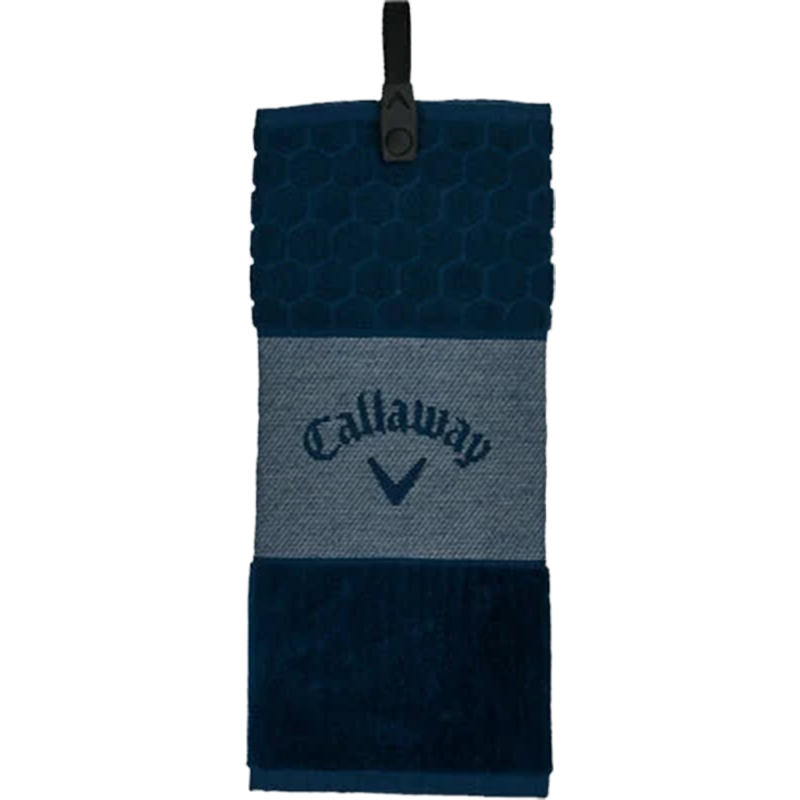 Callaway Trifold Towel Navy