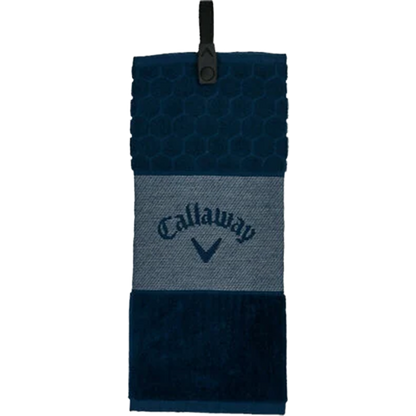 Callaway Trifold Towel Navy