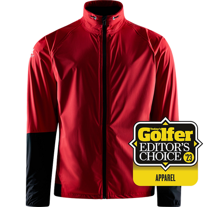 Mens Pitch 37.5 Rainjacket Red