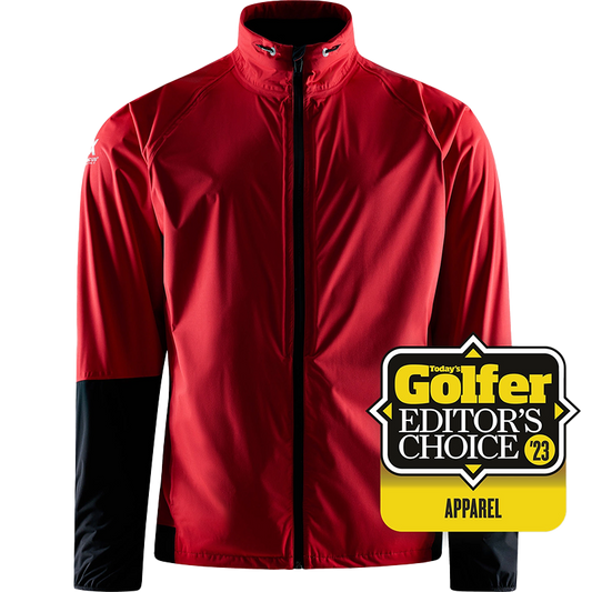 Mens Pitch 37.5 Rainjacket Red