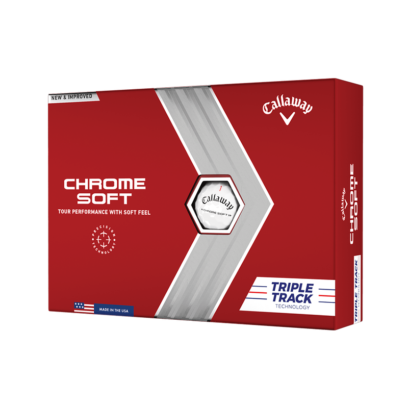 Chrome Soft Triple Track Golf Balls