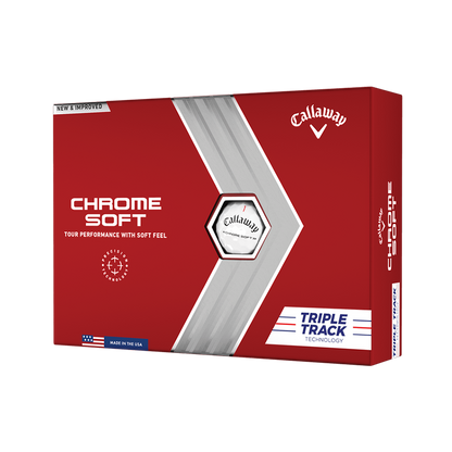 Chrome Soft Triple Track Golf Balls