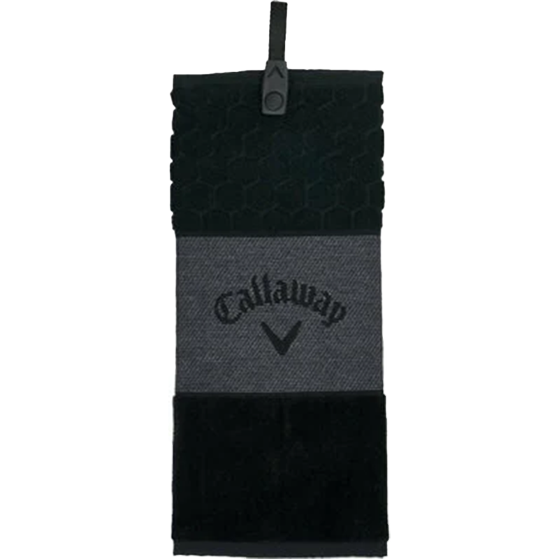 Callaway Trifold Towel Black