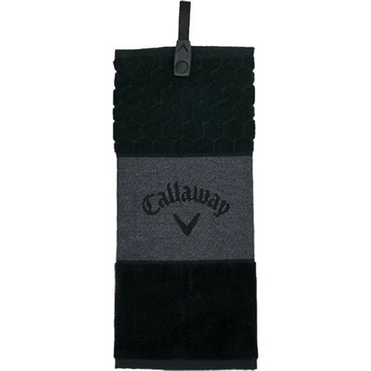 Callaway Trifold Towel Black