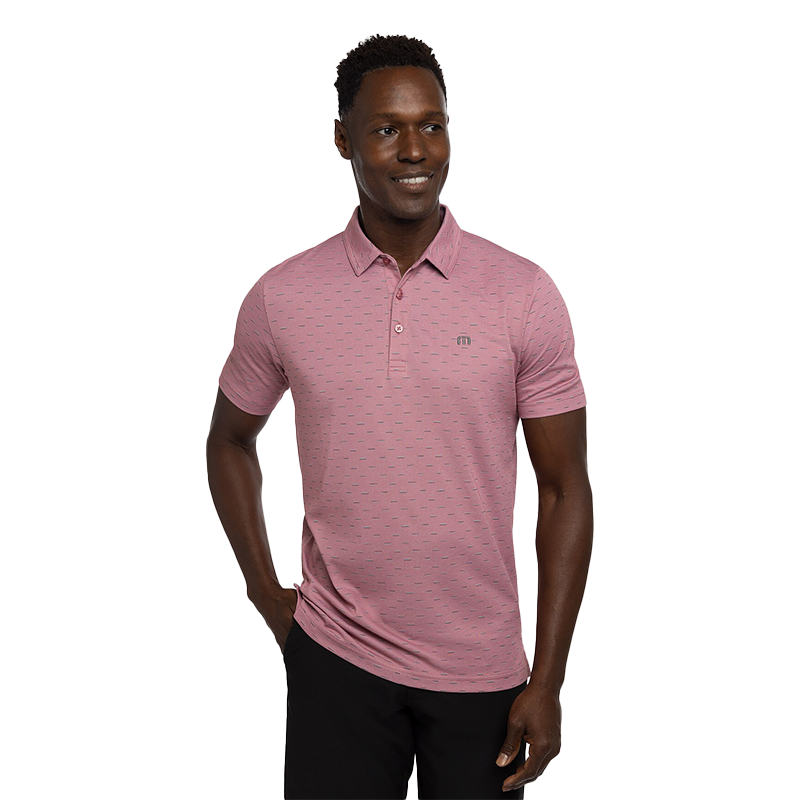 Colorful  City Polo - Heather Earth Red