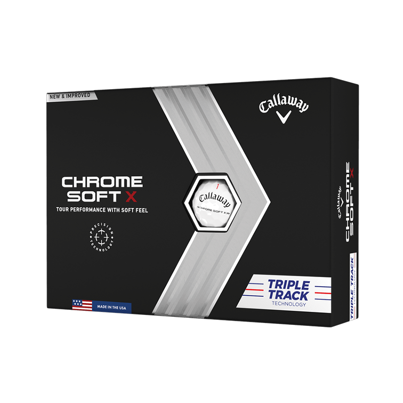 Chrome Soft X Triple Track Golf Balls