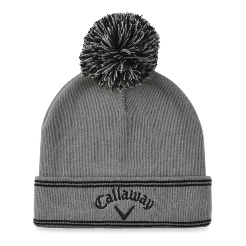 Callaway Classic Beanie Hat - Charcoal/Black