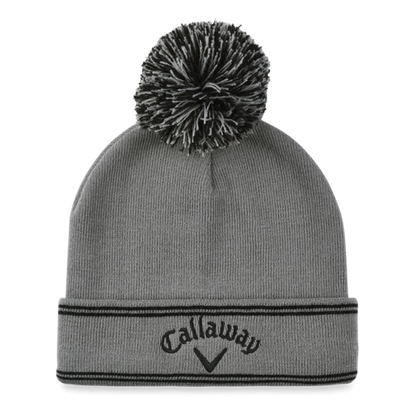 Callaway Classic Beanie Hat - Charcoal/Black