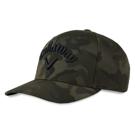 Callaway Camo Snapback Adjustable Cap - Green