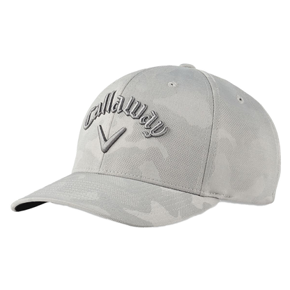 Callaway Camo Snapback Adjustable Cap - Grey