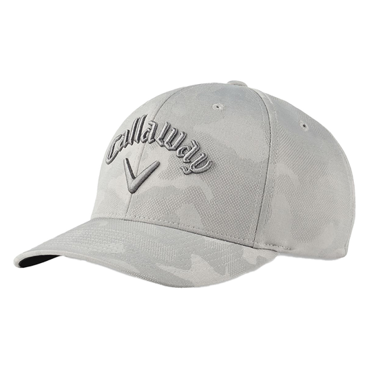 Callaway Camo Snapback Adjustable Cap - Grey