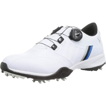 Callaway Men's Aerosport Boa Md Spiked Golf Shoes - White