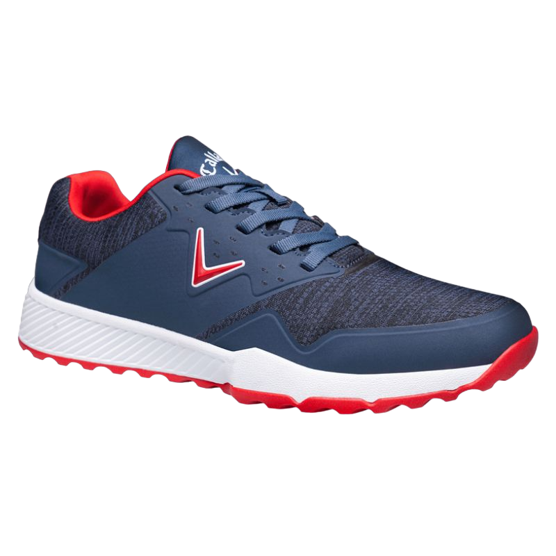 Callaway Chev Ace Aero Golf Shoes - Navy/Red