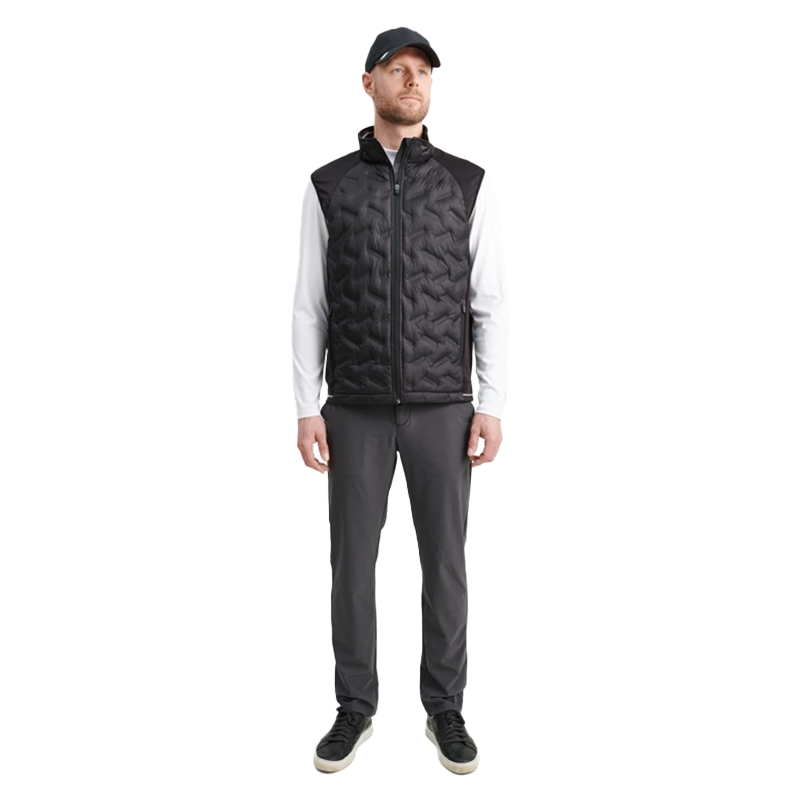 Mens Grove Hybrid Vest Black