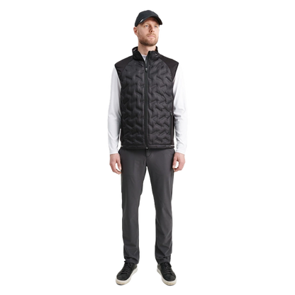 Mens Grove Hybrid Vest Black