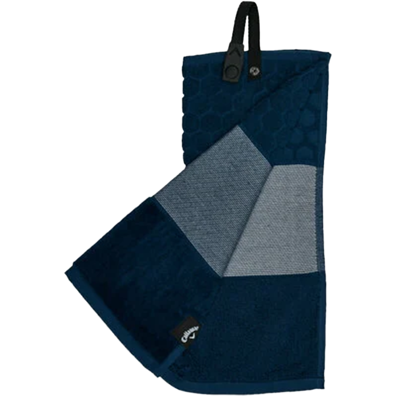 Callaway Trifold Towel Navy