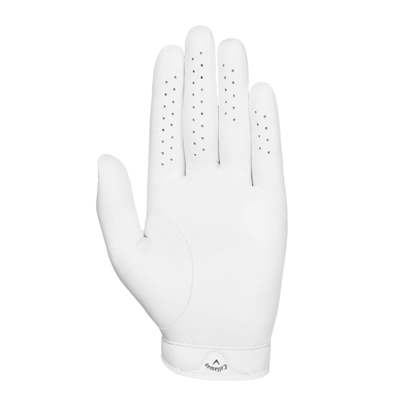 Callaway Tour Authentic Right Golf Glove - White