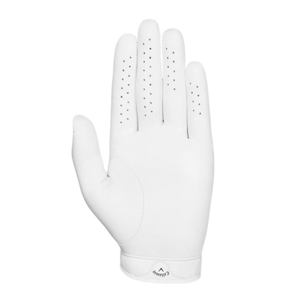 Callaway Tour Authentic Right Golf Glove - White