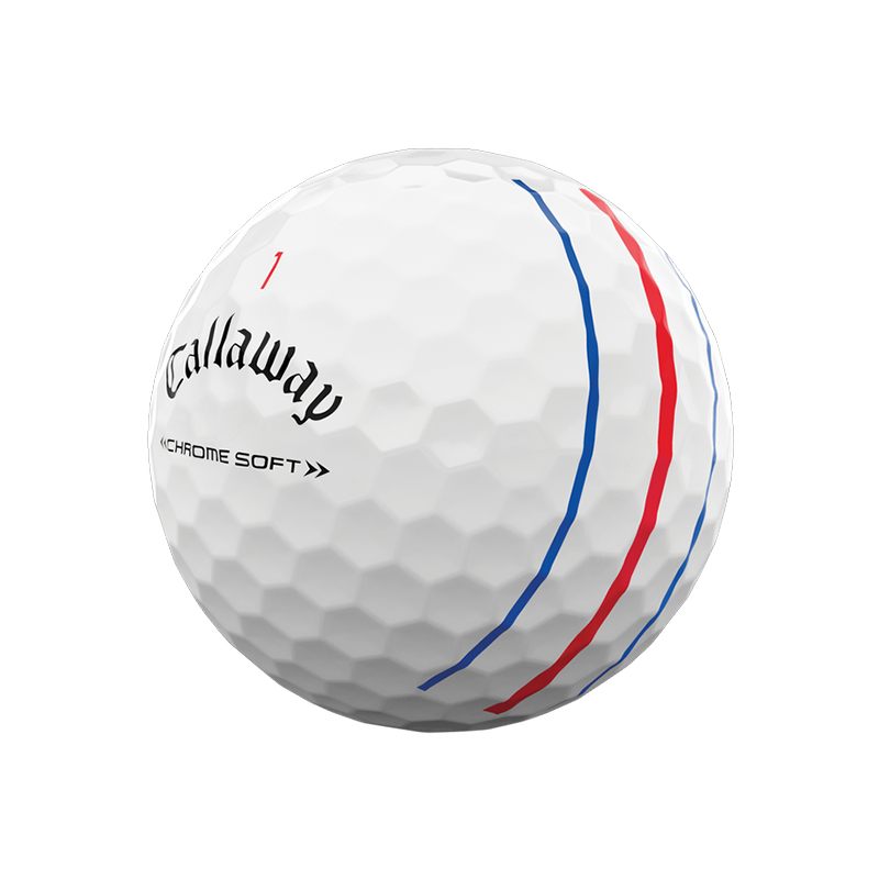 Chrome Soft Triple Track Golf Balls