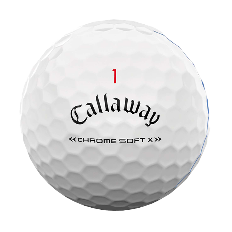 Callaway Chrome Soft X Golf Balls-White