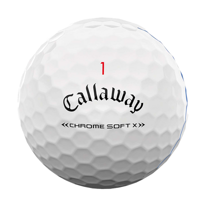 Callaway Chrome Soft X Golf Balls-White