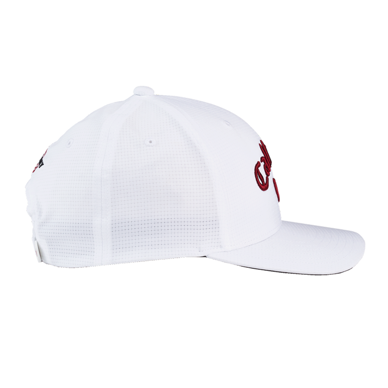 Performance Pro Cap - White/Cardinal