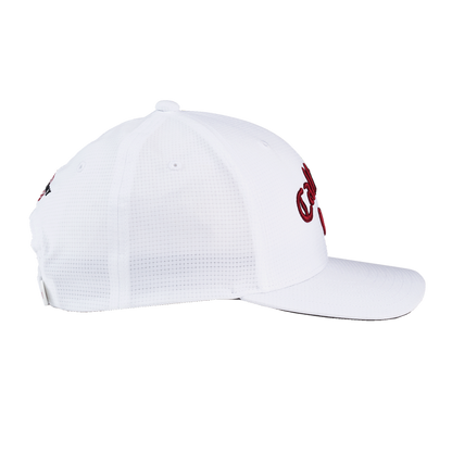 Performance Pro Cap - White/Cardinal