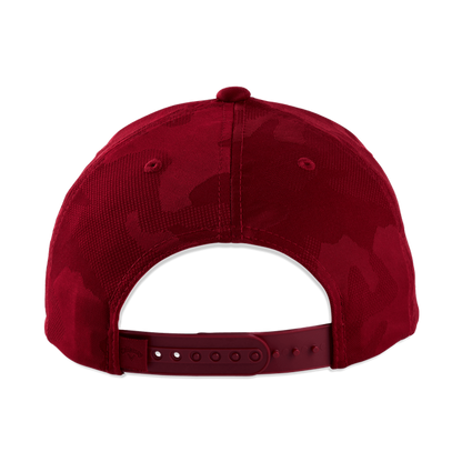 Callaway Camo Snapback Adjustable Cap - Red