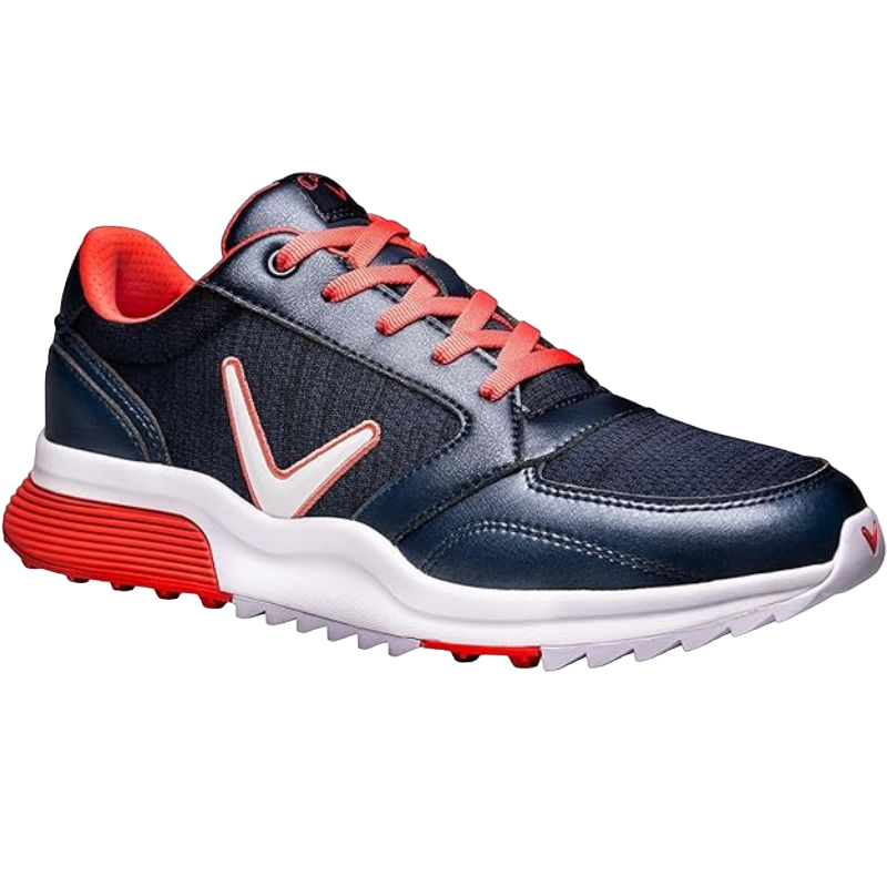 Callaway Women Aurore Golf Shoe - Navy/Coarl Heather