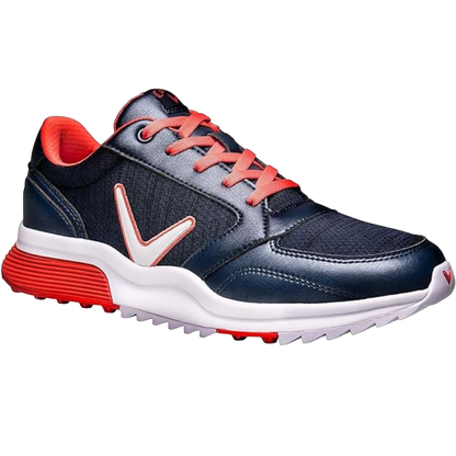 Callaway Women Aurore Golf Shoe - Navy/Coarl Heather